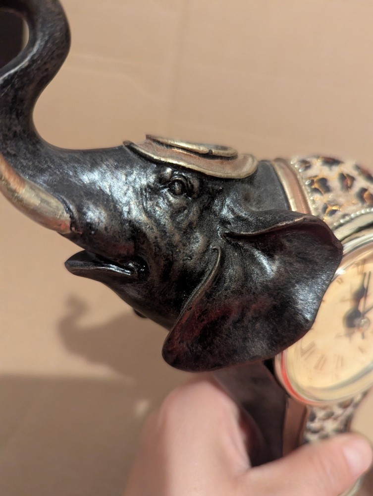 Vintage Elephant Richard Ward Clock