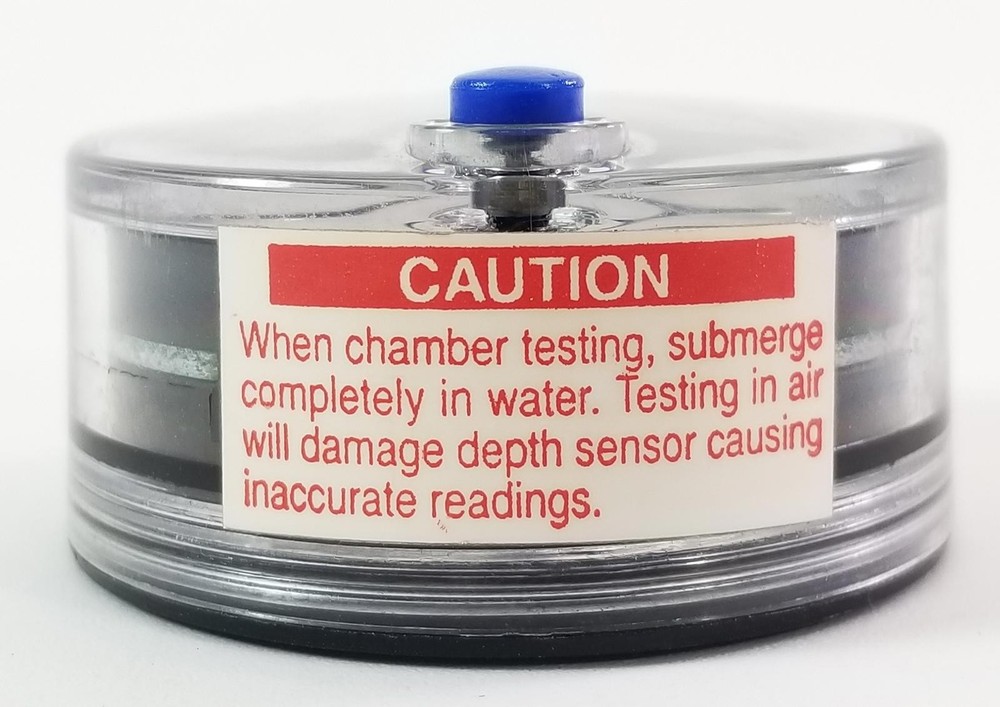 Oceanic Data 100 Puck Scuba Dive Computer Module + Manual #5823
