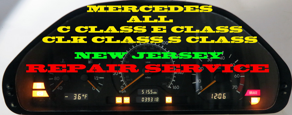 2002 TO 2008 MERCEDES BENZ E-CLASS CLK CLUSTER SOFTWARE & ODOMETER CALIBRATION