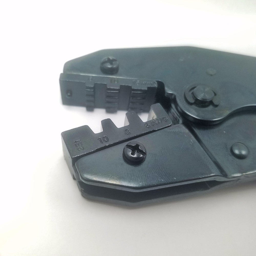 Interchangeable Ratchet Crimping Tool (HT-336FM) Plus Dies HT-2E1 & HT-2N