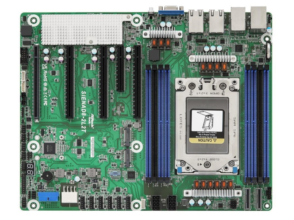 Asrock SIENAD82L2T Server Motherboard