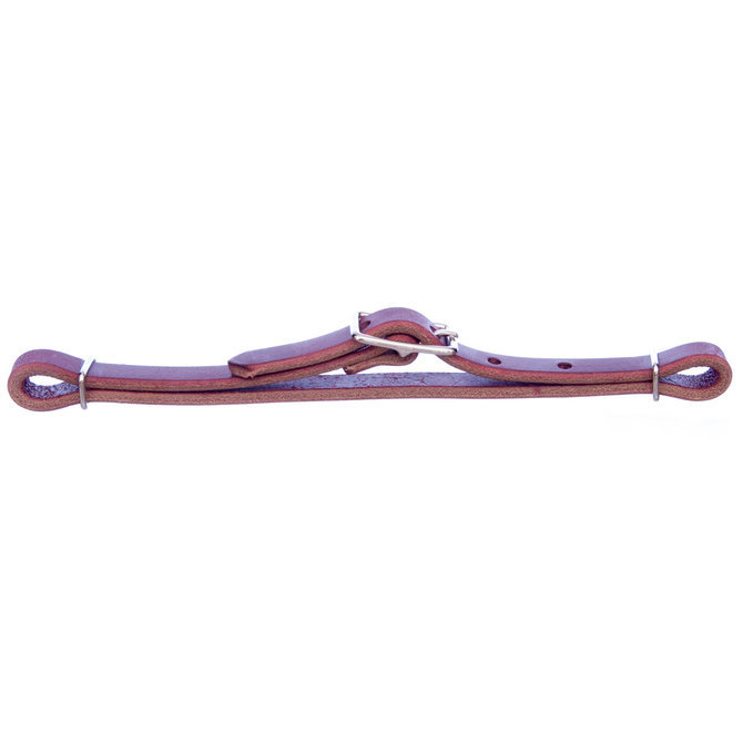 Berlin Straight Leather Curb Strap L417
