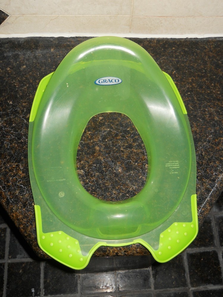 Graco  Potty Training Seat clear green  👶  _