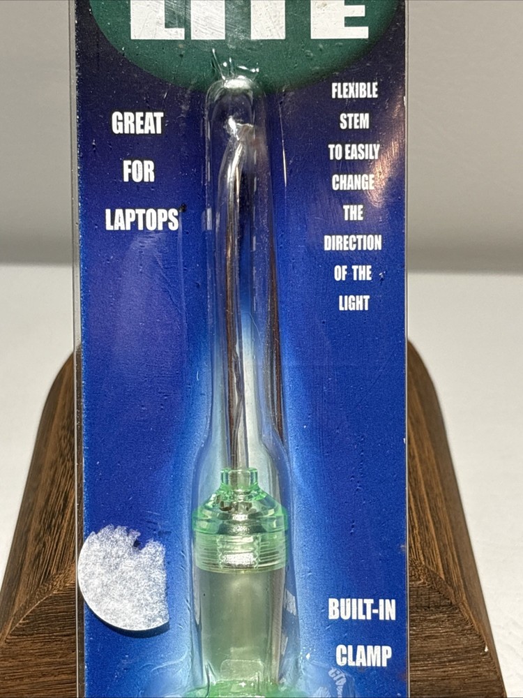Flexible LED Clip On Book Reading Light (Green)