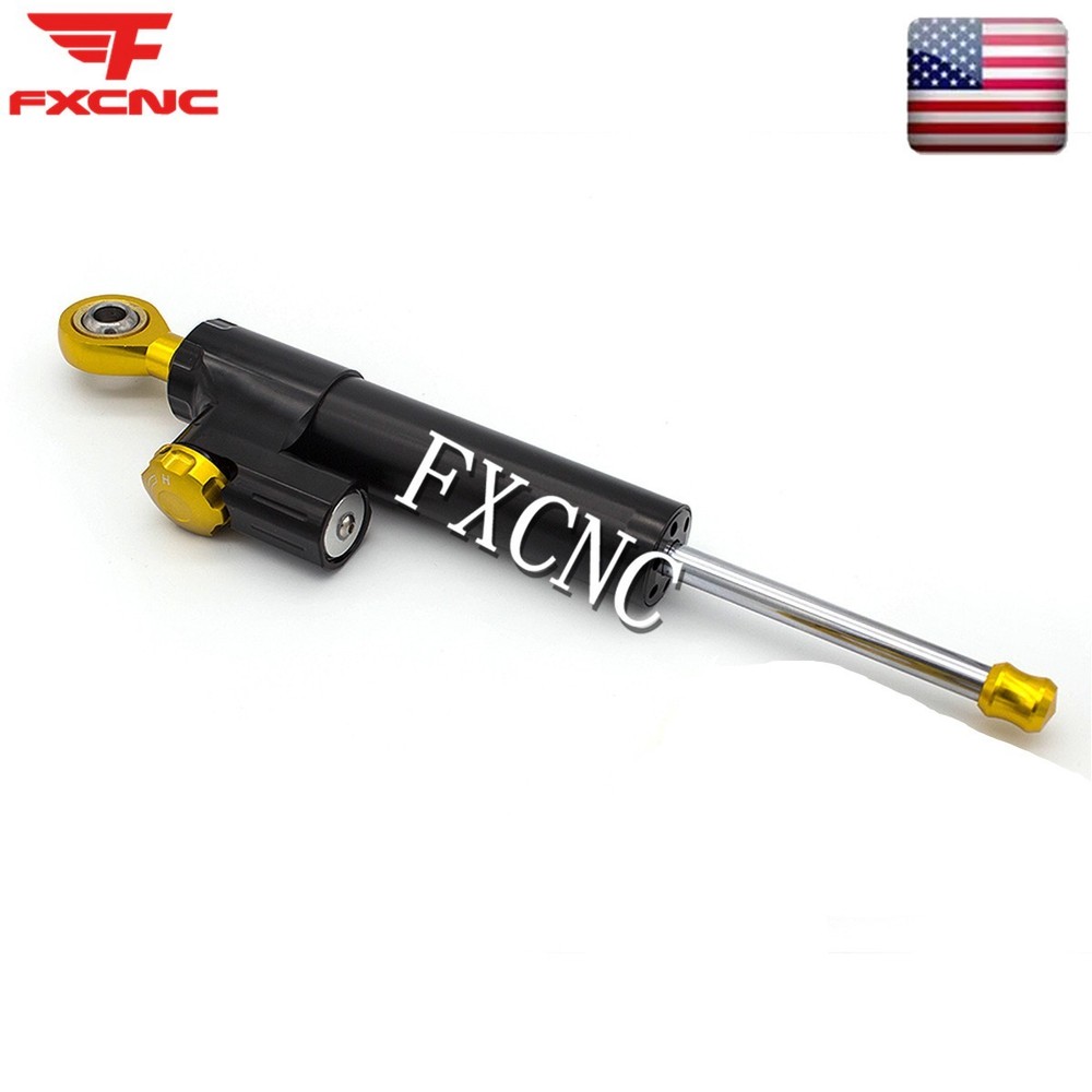 Steering Damper & Mounting Bracket Kit Support Set For Honda CBR954RR 2002-2003
