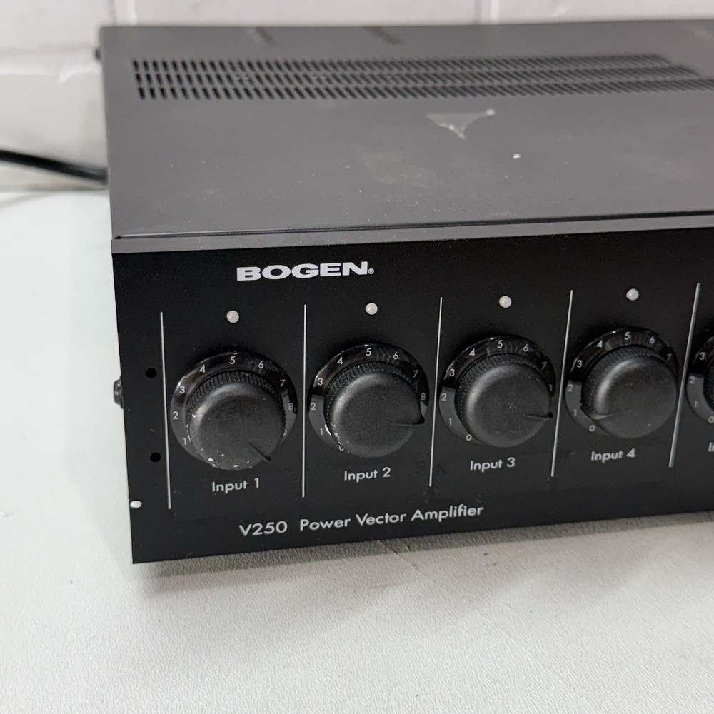 Bogen V250 Power Vector 250W AMPLIFIER - Power Tested