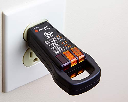 ET102 Standard Outlet/Receptacle Tester with 5 Visual Indicators