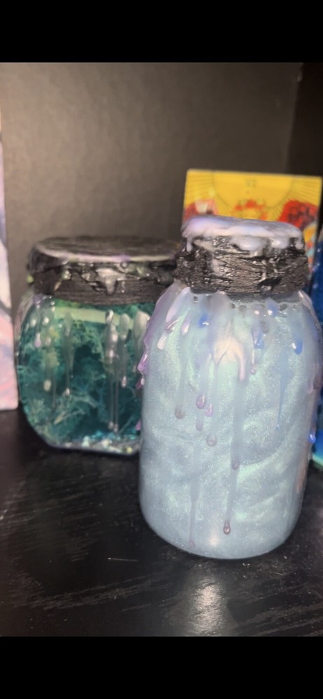 Homemade Magic Color Changing Potion Bottles