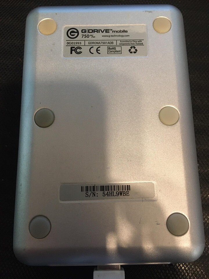 G Drive Mobile USB 750 GB LOOK