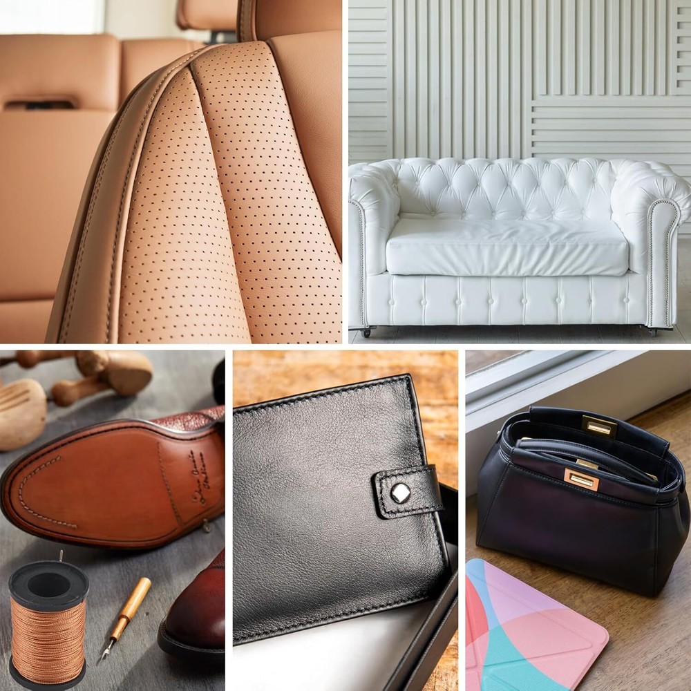 Upholstery Thread, Nylon Heavy Duty Sewing Kit, Needle and Thread...