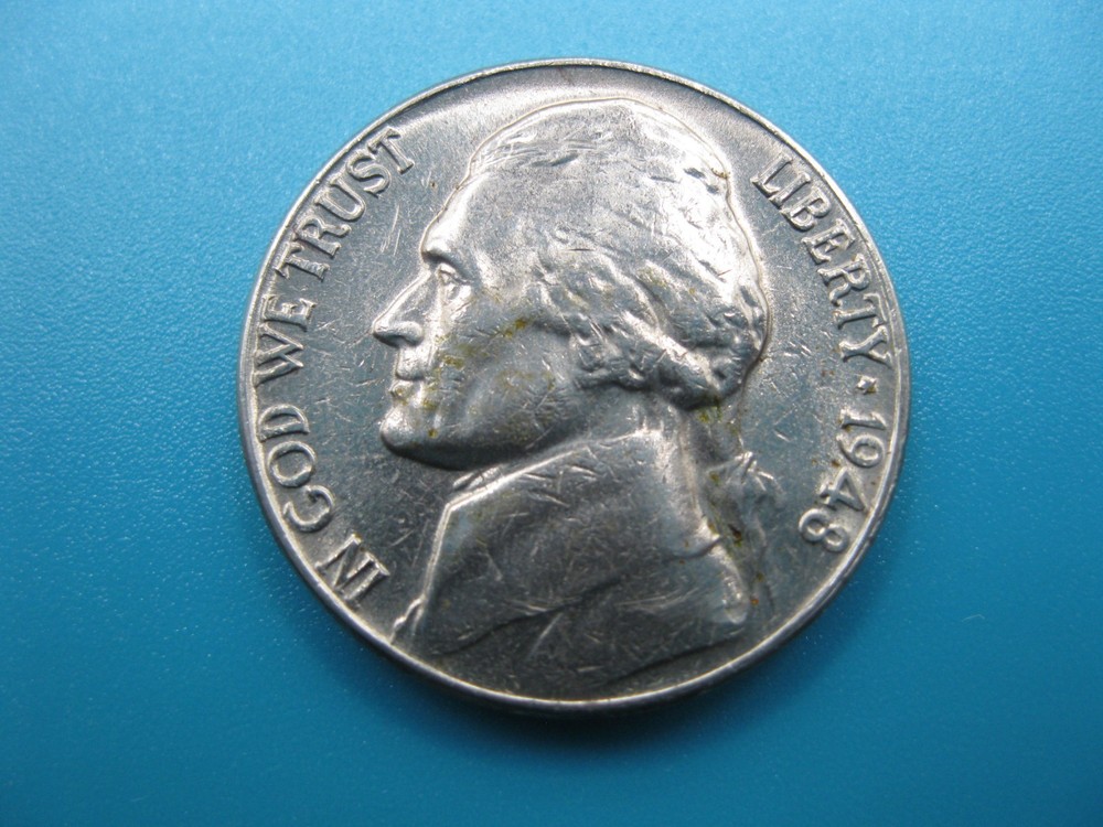 1948 Jefferson Nickel Ch/Gem BU! Full Steps!