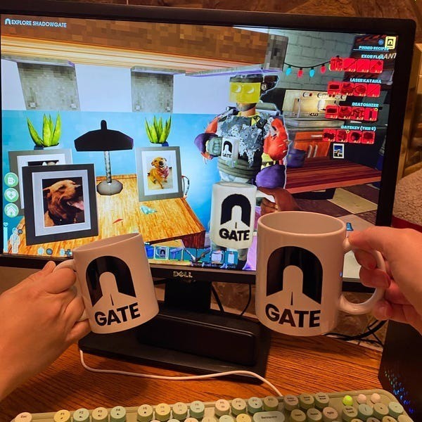 ABF GATE Coffee Mug, Abiotic Factor Inspired Double-sided Printing