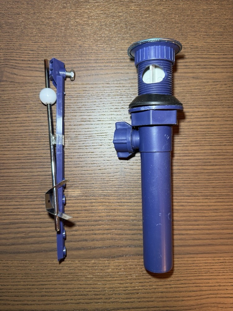 Delta RP62472 Drain Assembly Plastic Pop Up - Chrome Finish