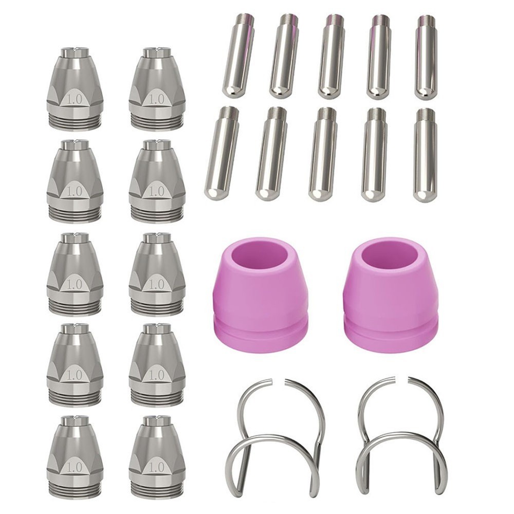 Sustainable Performance with 24PCS Plasma Cutter Torch Consumables Set