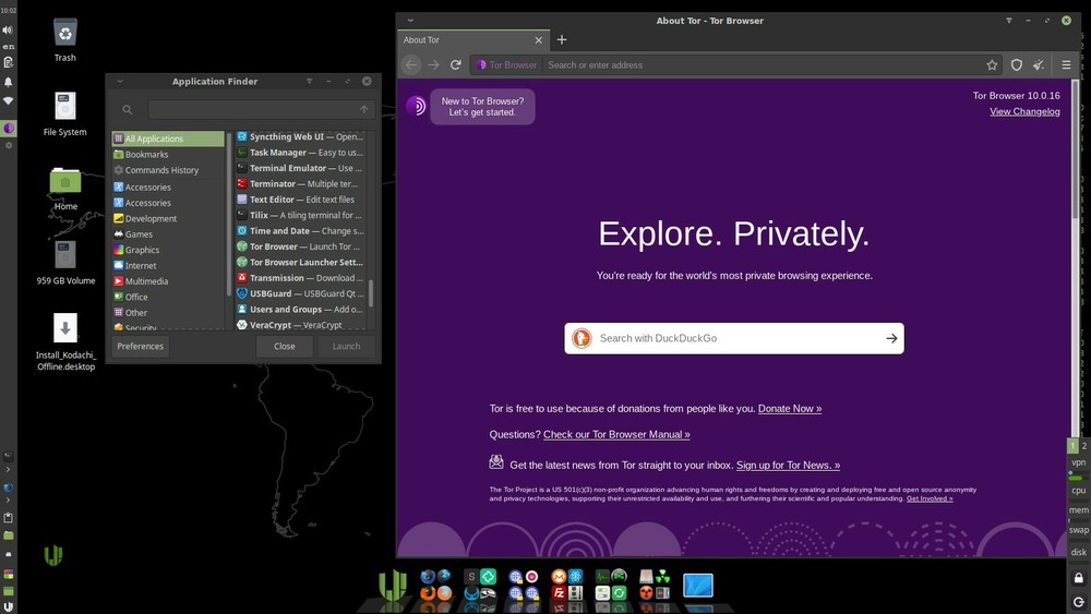 Kodachi 8.5 Linux - Security - Pentesting - Antivirus 16 GB BOOTABLE USB
