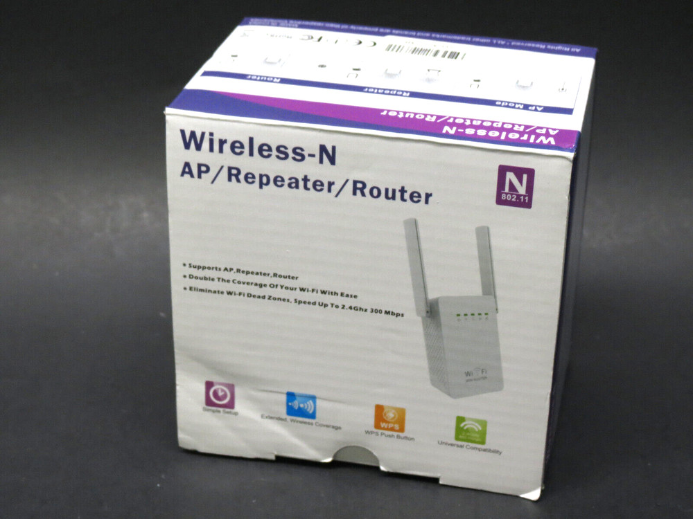 Wireless-N AP/ Repeater /Router - Ships FAST