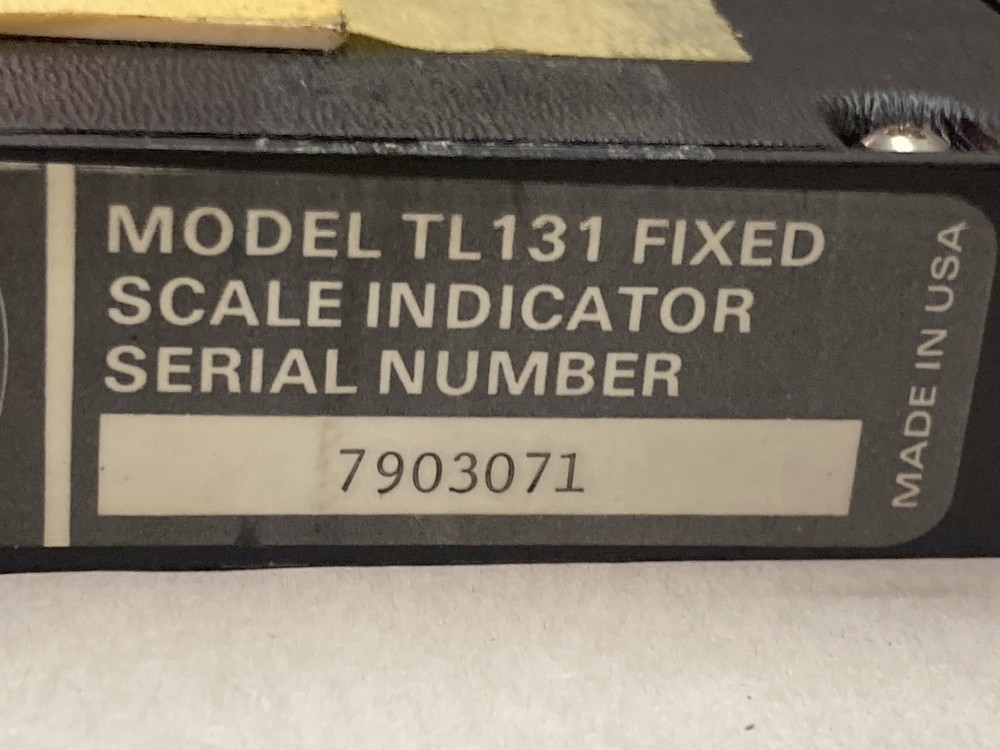 Fisher,Model TL131,Fixed Scale Indicator