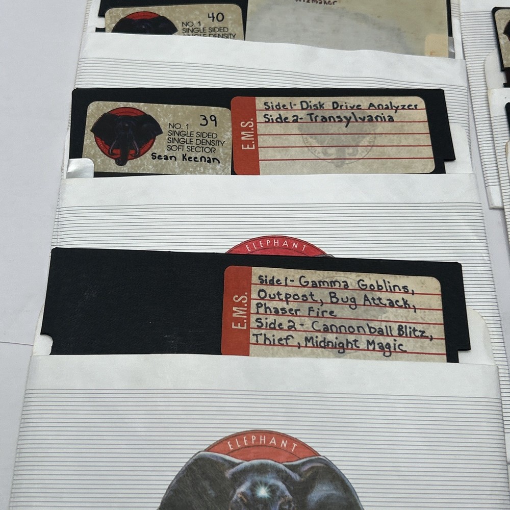 Brand Vintage Elephant Memory Systems Floppy Disk USED