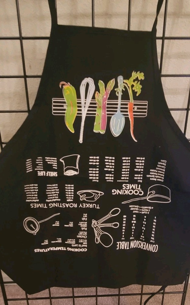 Black Conversion Apron