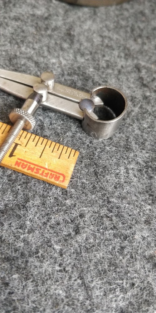 1900-1920 2.5" SPRING INSIDE CALIPER Mass tool Co Greenfield MASSACHUSETTS TOOL