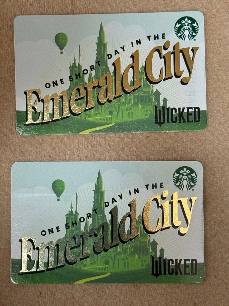 Starbucks gift card Wicked
