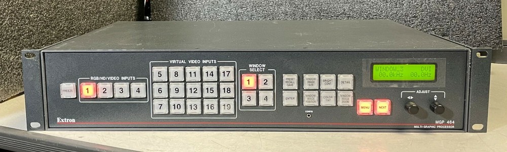 Extron MGP 464 DI Multi-Graphic Processor V4.16