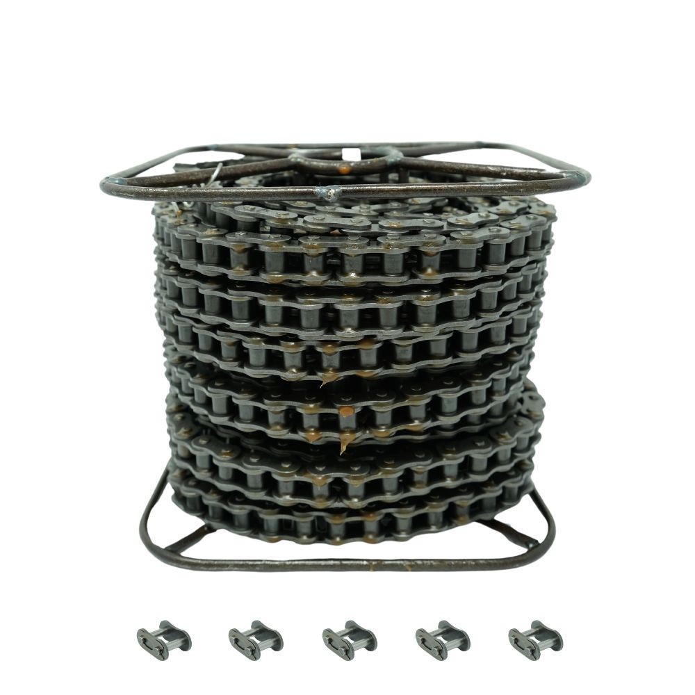 #80 Roller Chain 50 Feet plus 5 Connecting Master Links