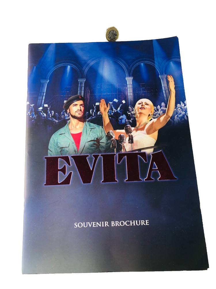 Theatre Programme Evita Vintage ra