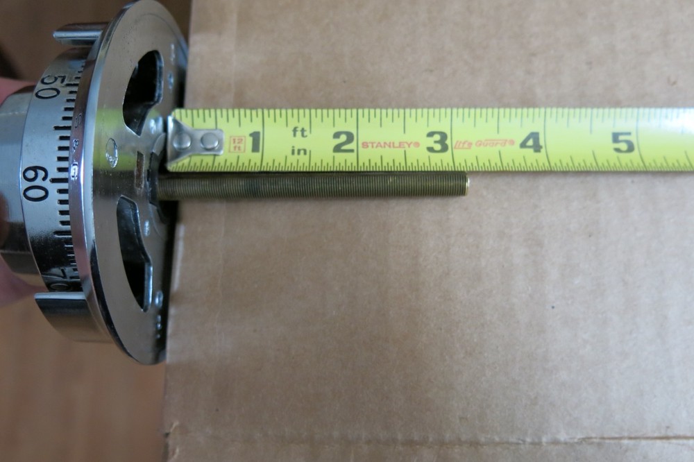 S&G Dial & Ring Set Chrome Finish USED