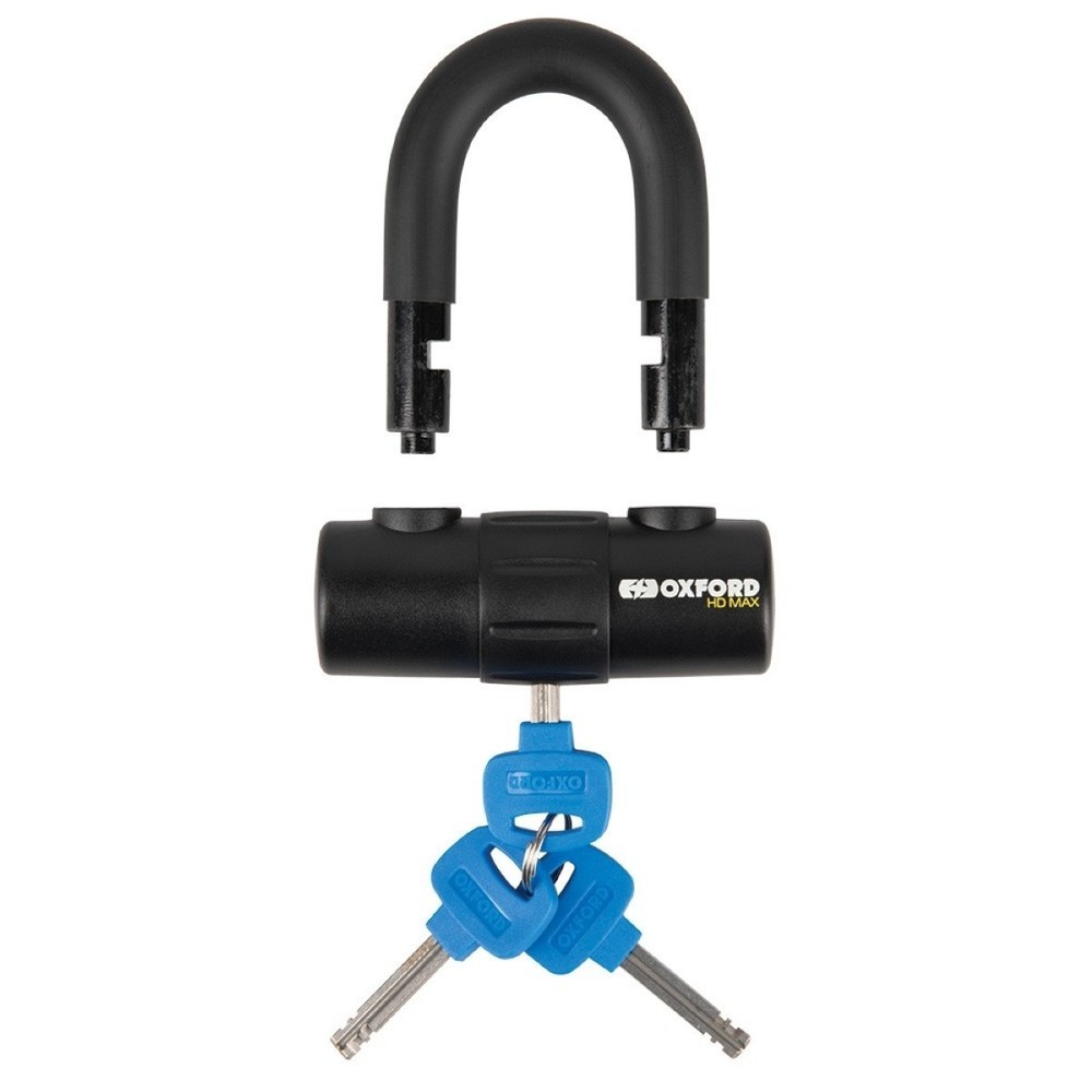 Oxford HD MAX Lock & Chain 12mm x 2.0m Motorcycle Security Device