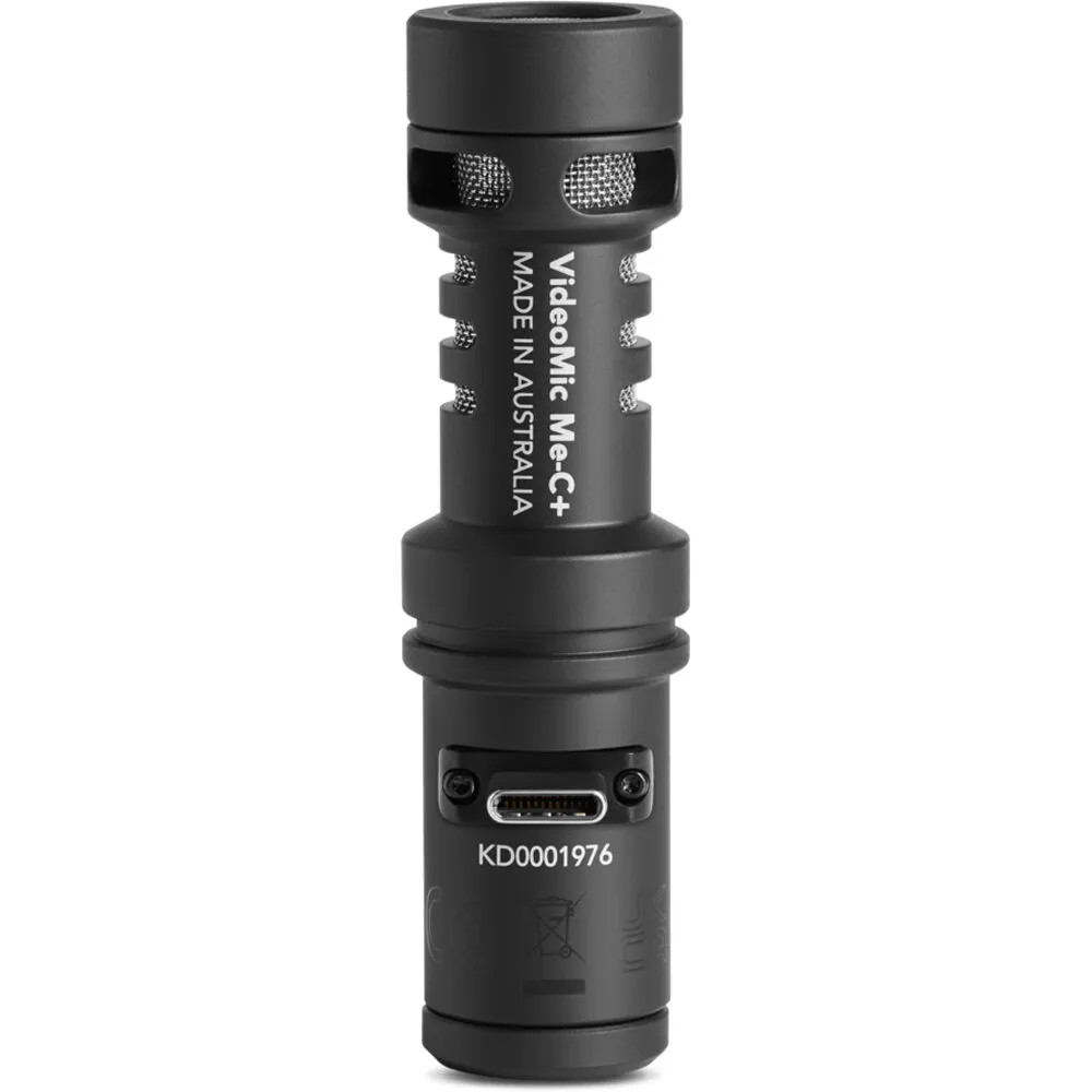 Rode VideoMic Me-C+ USB Microphone with Rode WS9 Blue Windshield
