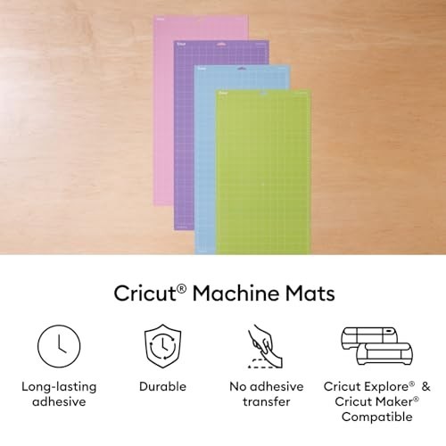 Cutting Mat Variety Pack 12x24 for Explore Maker Machines - 4 Count, Grip Option
