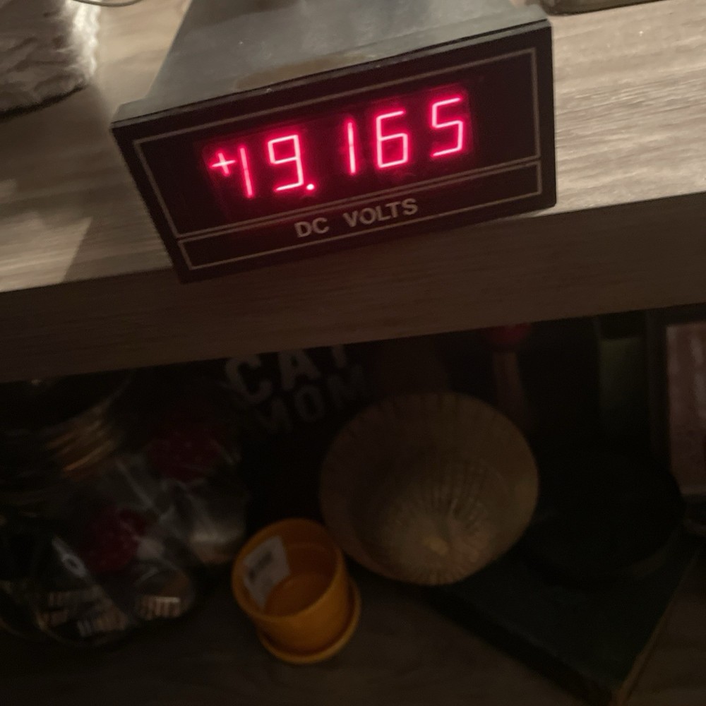 Data Tech Voltmeter Model No. 4412-03, NSN 6625-01-059-3811, 117 VAC