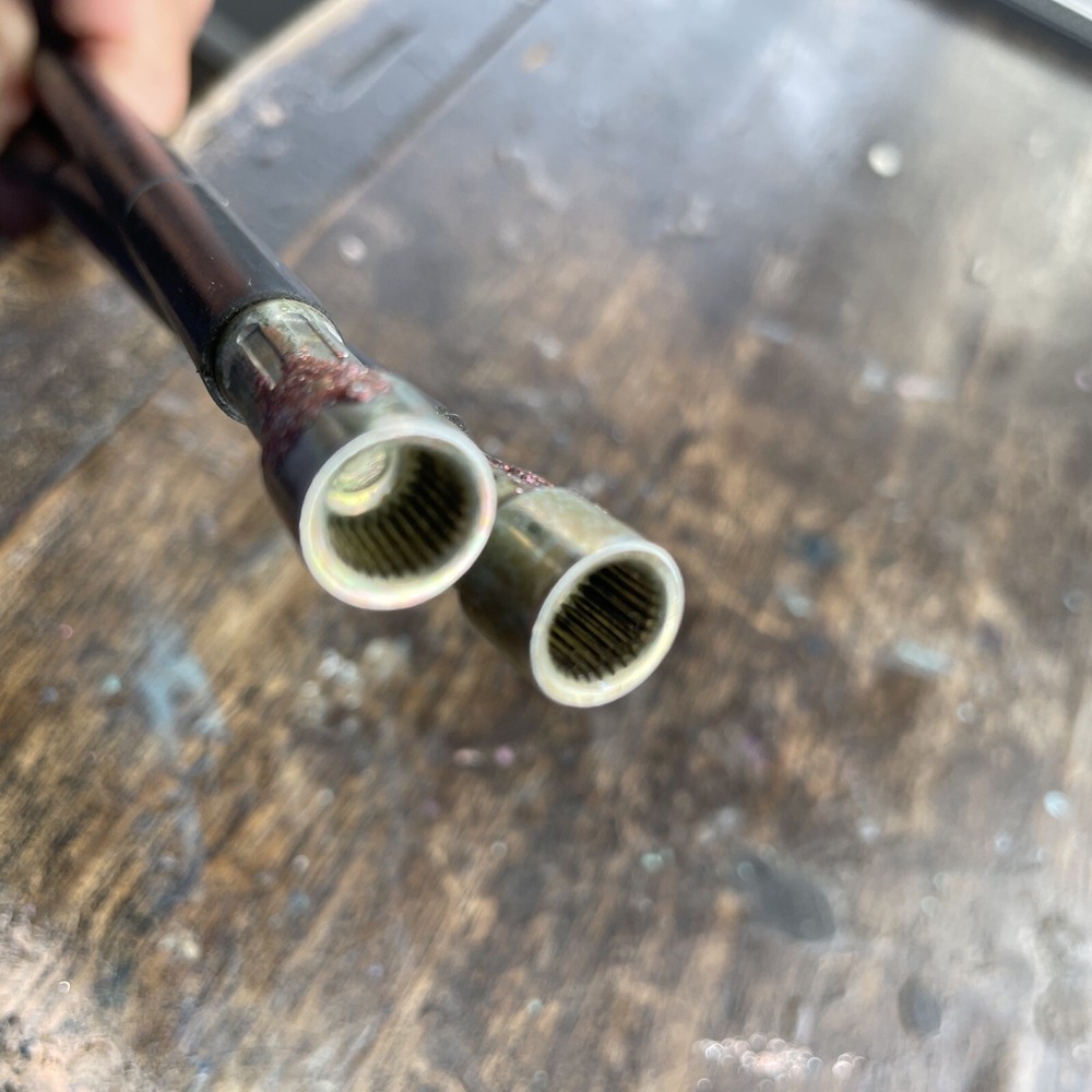 BMW E46 Convertible Top Latch Flexible Shafts.