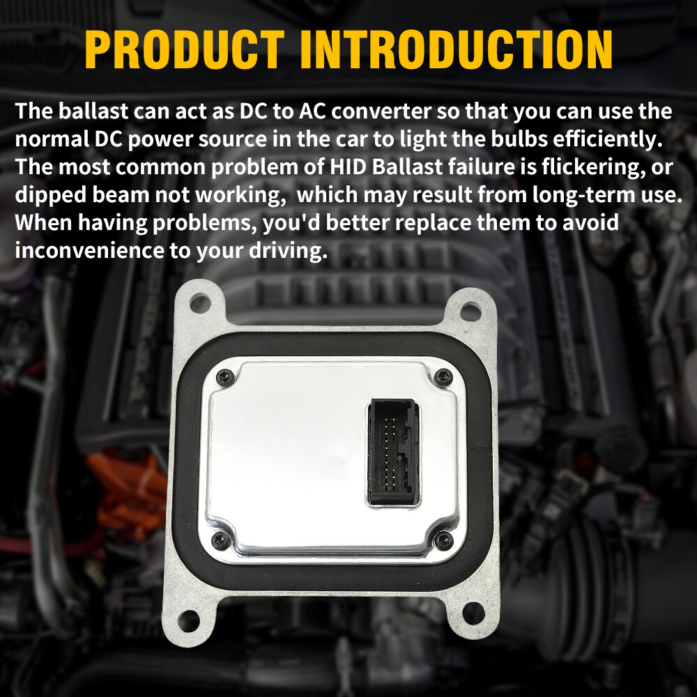 Full LED Headlight Module Control Unit HB5313B626B For 2017-2019 Ford Explorer