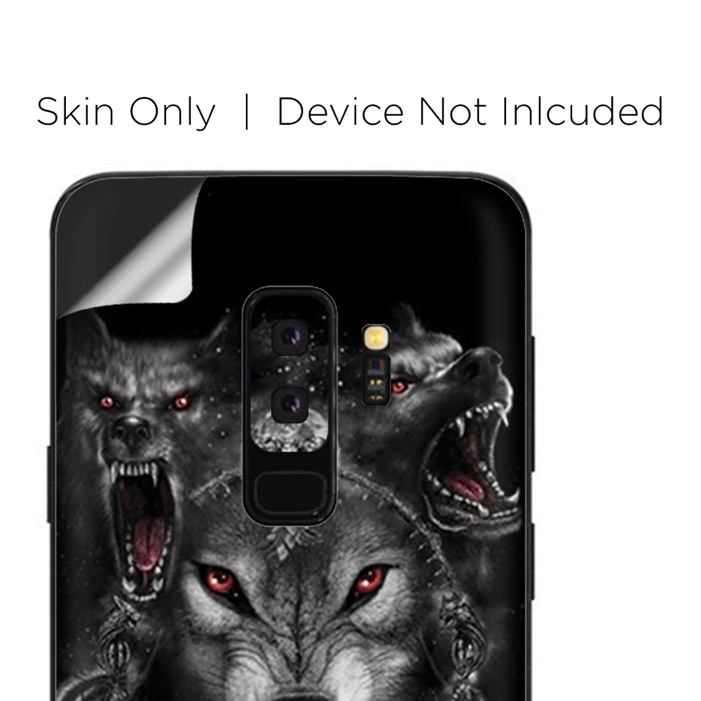 Samsung Galaxy S9 Plus Skins Decals - Angry Wolves Pack Howling