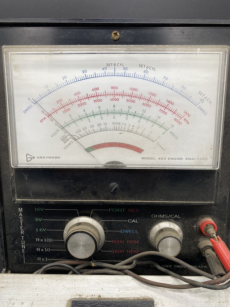GRAYMARK Model 403 Engine Analyzer Vintage -Untested-