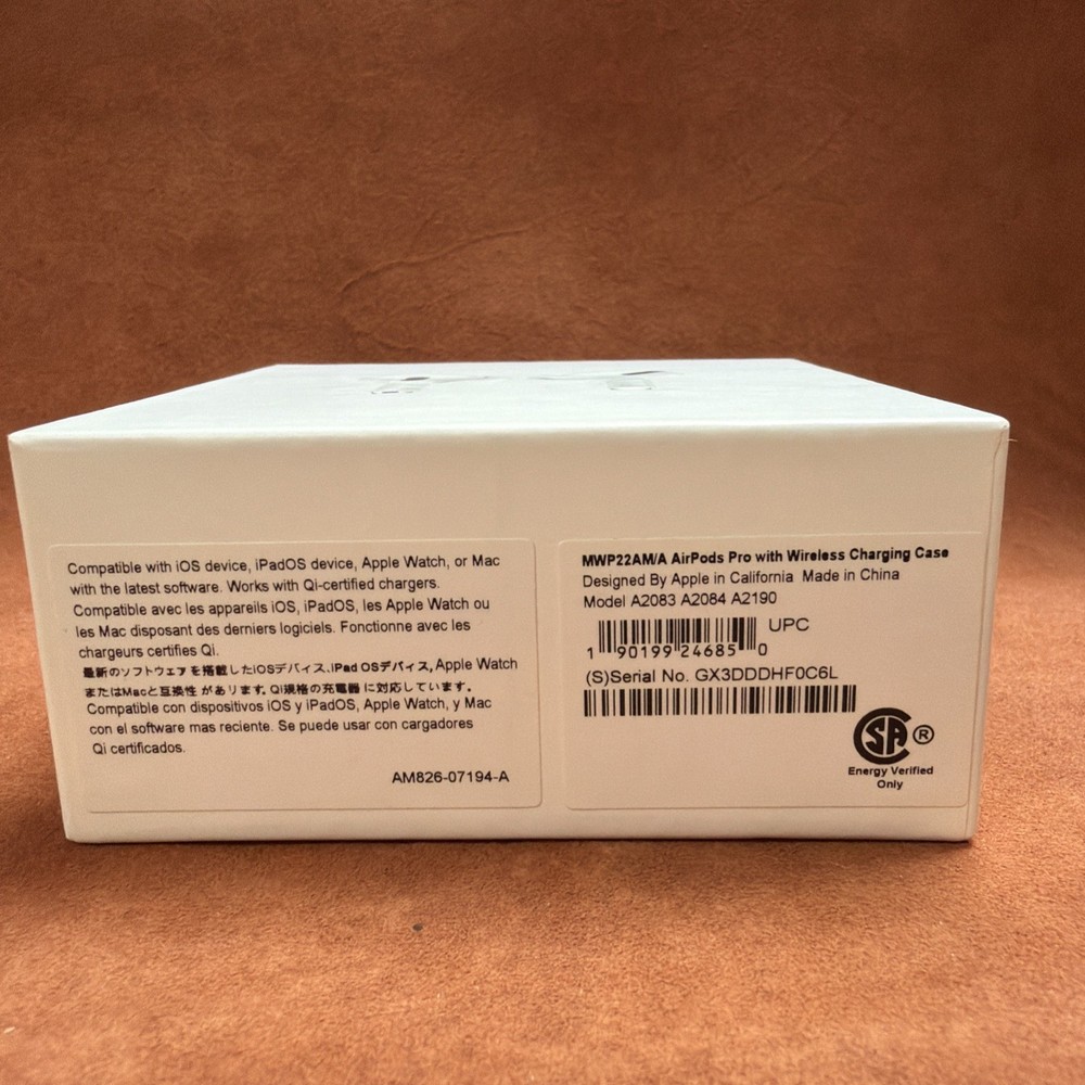 Apple iPhone AirPods Pro BOX ONLY