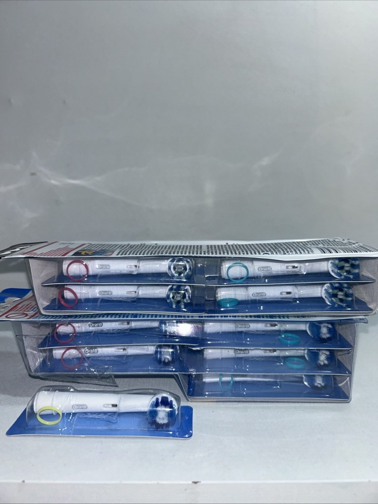 Oral-B Replacement Head Lot All New Damaged Packaging