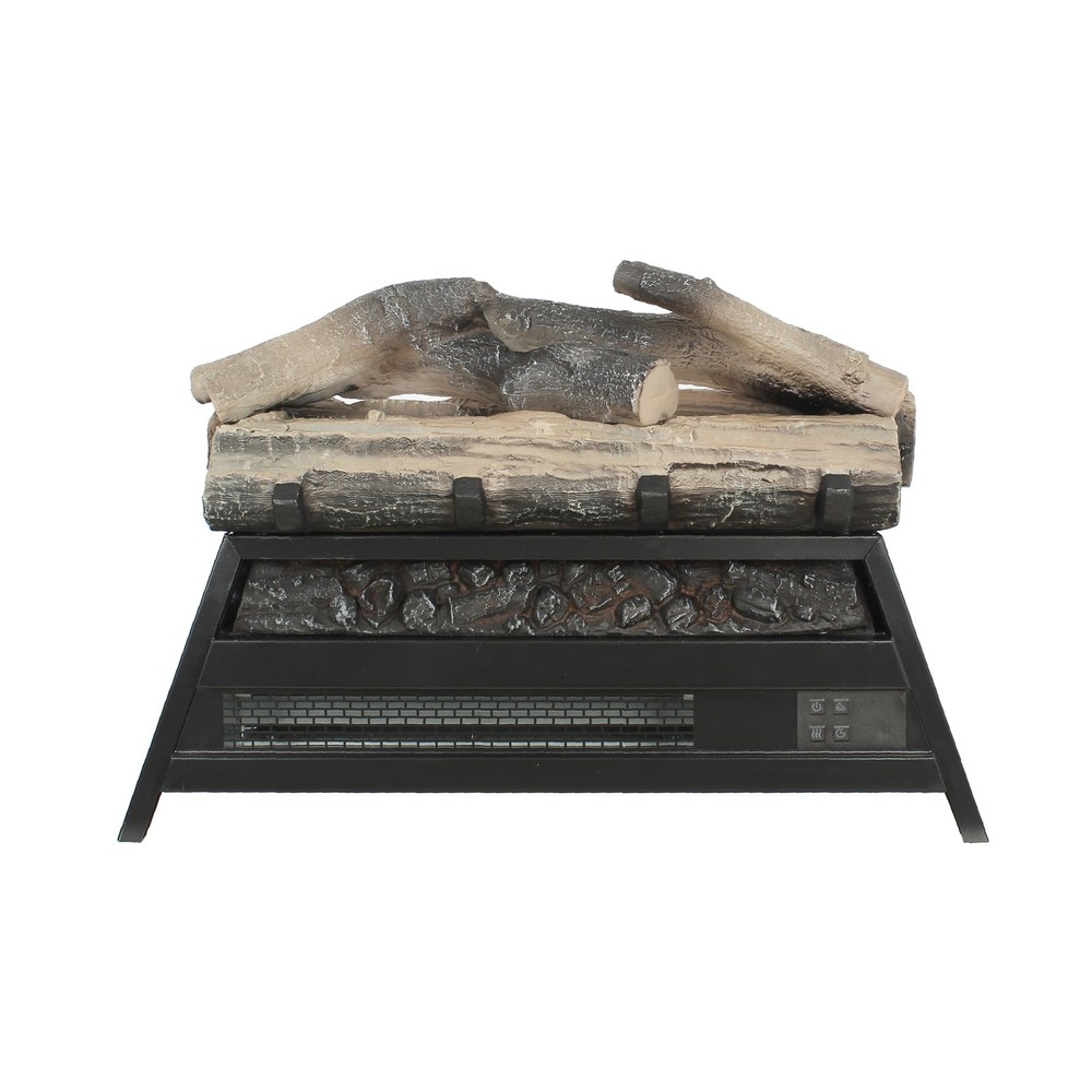 23'' 3D Flame Insert Electric Fireplace Heater w/ Remote Control & Timer 1500W