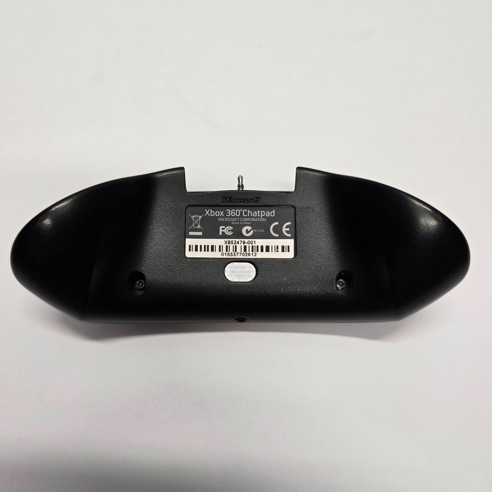 Microsoft Xbox 360 Chatpad Controller Keyboard Accessory Black