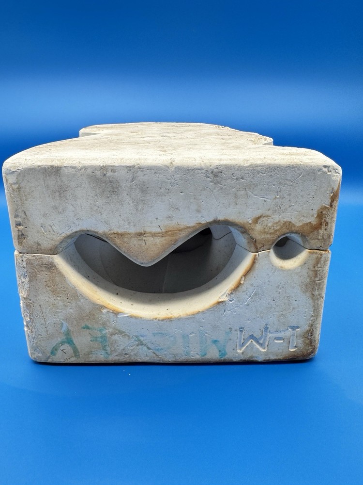 Vintage Unbranded Ceramic Casting Mold Smiling Mickey Mouse
