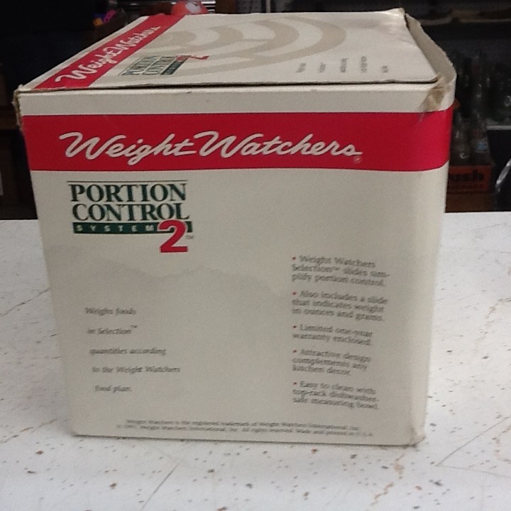 Vintage Weight Watchers Food Scale Plan Portion Control 2 System Program In Box