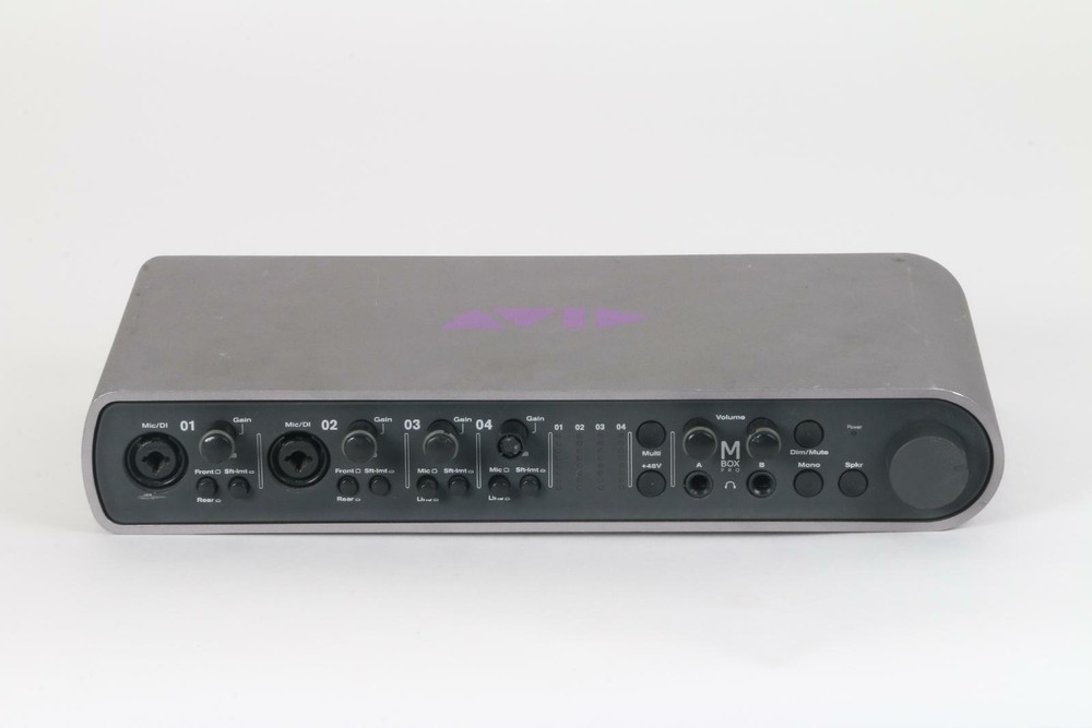Avid MBox 3 Pro Audio Interface Firewire Digital Recording - Missing Knob cover