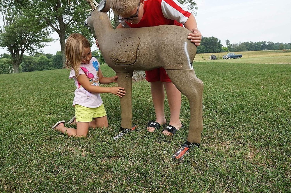 Durable 3D Archery Target Stand - Setup on Any Hard Surface, No Stakes Required