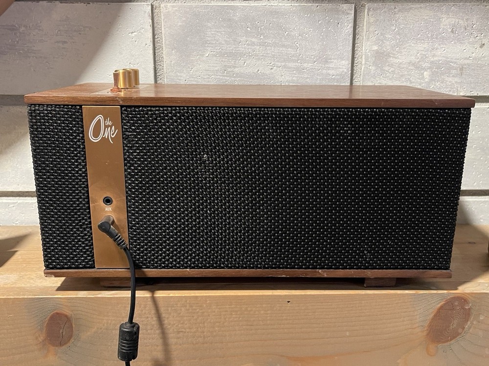 Klipsch the One Bluetooth/Aux Speaker in Walnut