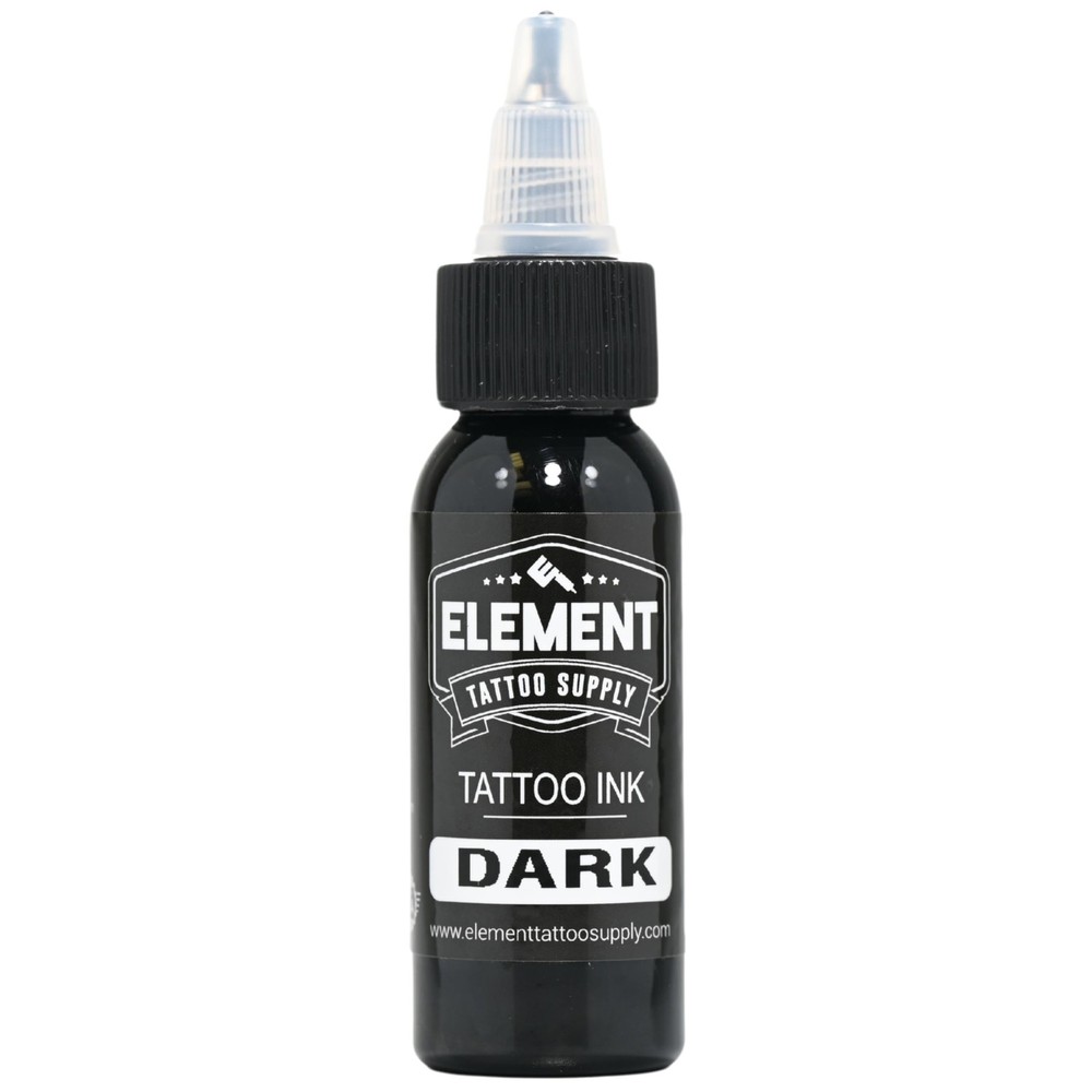 Tattoo Ink Set Greywash Light Medium Dark Black White 1 oz 5 Pack