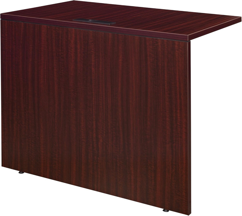 Mahogany Regency Return Shell Desk - 47" Legacy Design