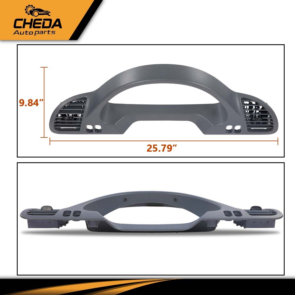 Fit For 2002-2006 Dodge Sprinter Dash Panel Bezel Trim With A/c Nozzle ABS New