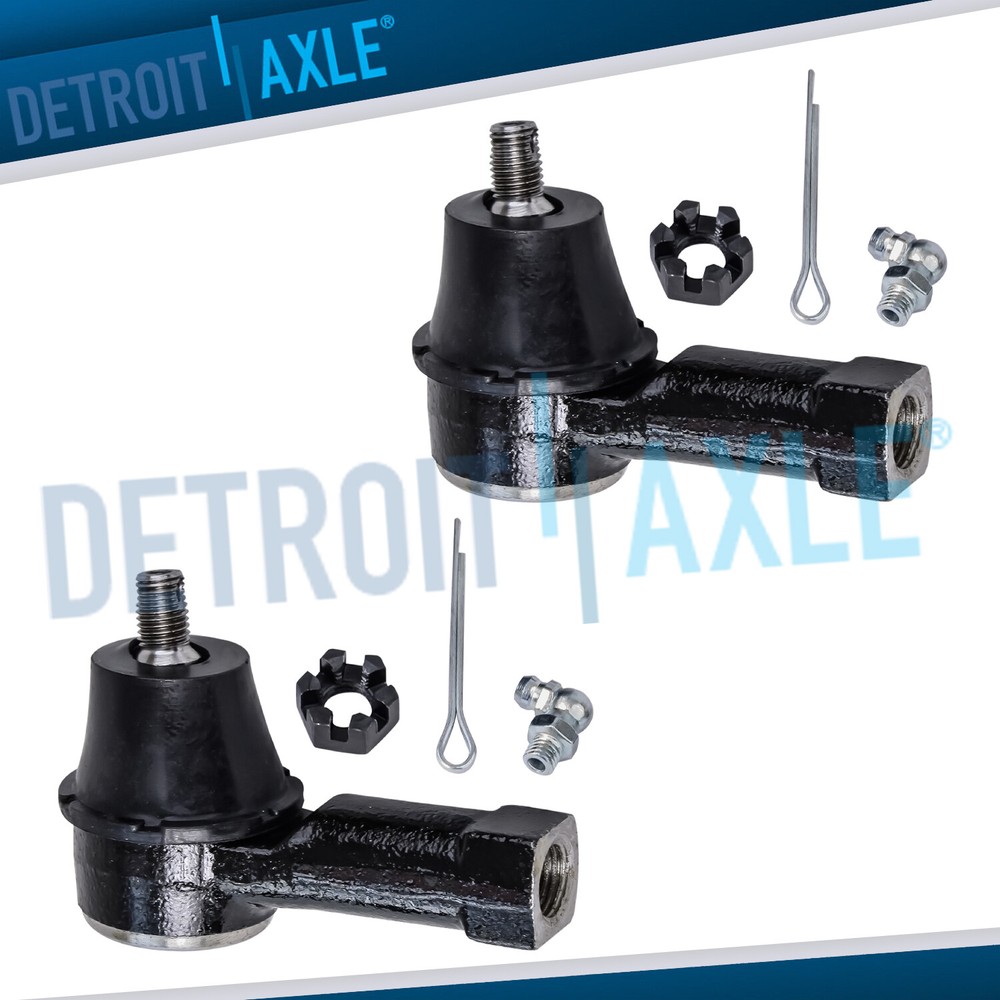 For Dodge Chrysler Mazda Mitsubishi Eagle Front Left + Right Outer Tie Rod Ends